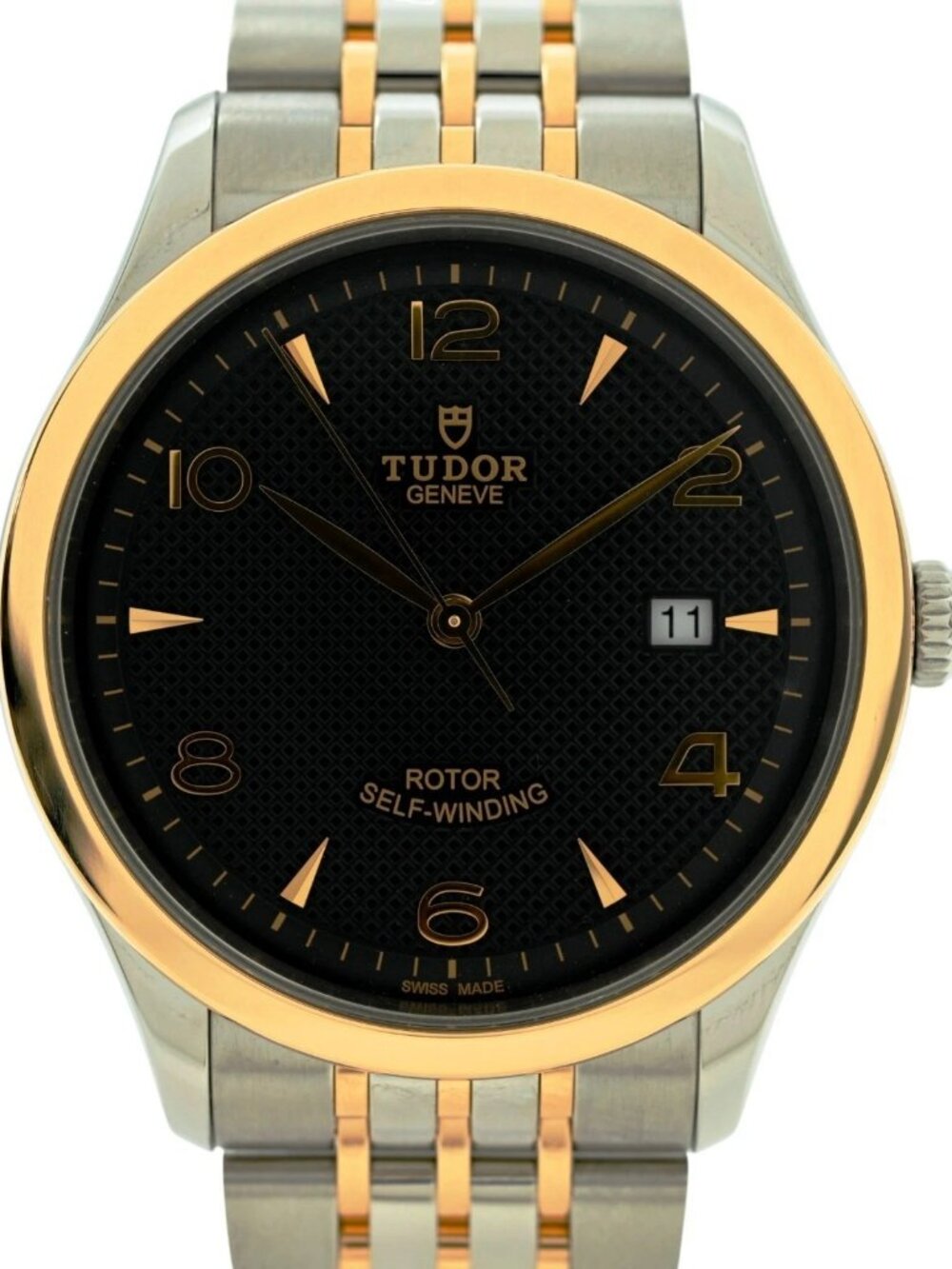 Tudor 42mm Men's Model 1926 Two Tone Rose Gold Automatic Watch! Ref: 91651-0003!